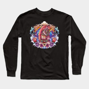 great ornate unicorn Long Sleeve T-Shirt